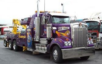 Heavy Tow Truck HD Desktop Wallpaper Widescreen High