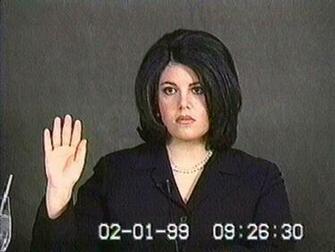 Remembering The Monica Lewinsky Scandal In Pictures Photos Abc News