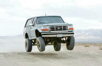 Ford Bronco Offroad Custom Truck Suv Wallpaper