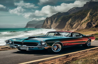 Classic Muscle Car Wallpaper