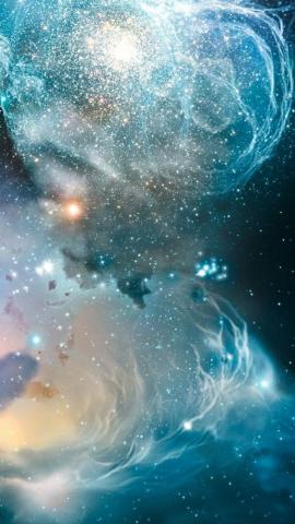 Nebula Clouds iPhone 5s Wallpaper
