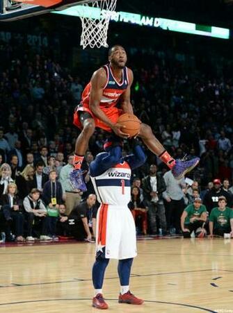 Funmozar John Wall Dunking Wallpaper