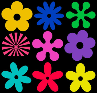 Groovy Flowers Clip Art Cliparts Co