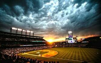Name Colorado Rockies Ballpark Coors Field Denver Wallpaper