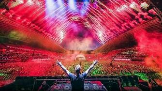 Hardwell Live At Ultra Europe HD Wallpaper Background Image