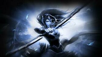 Wallpaper Mirana Art Dota HD Background