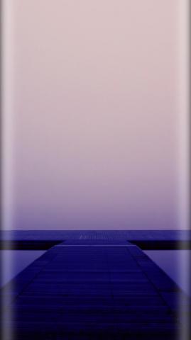 5d Curved Edge Effect On Full HD Wallpaper For Mobile Phones