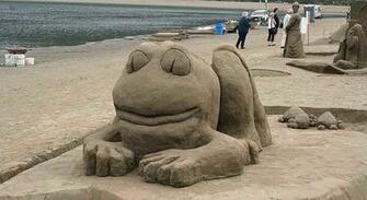 Sand Castle Wallpaper