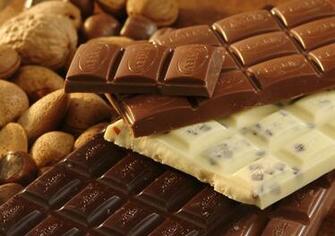 Tile Chocolate Bar Texture Wallpaper