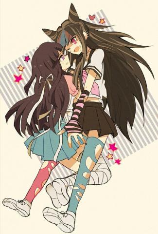 Ibuki X Mikan Spacers Ideas Danganronpa