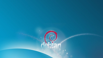 Debian Squeeze Wallpaper Tux Planet