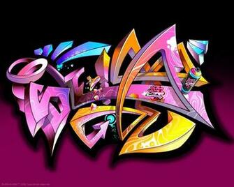 Abstract Graffiti Wallpaper