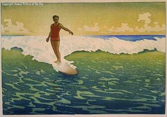 Longboard Surfing Wallpaper X