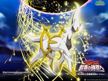 Arceus Legendary Pokemon Wallpaper Desktop