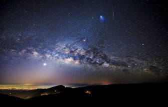 Wallpaper The Sky Stars Lights Milky Way Image For Desktop