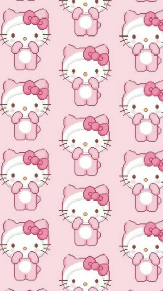 Pink Hello Kitty Wallpaper