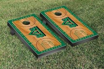 Delta State University Fighting Okra Basketball Court Cornhole