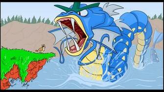 Gyarados Vs Pidgey Wallpaper