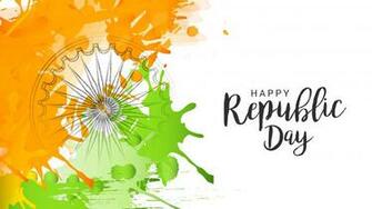 5k Pic Of Happy Republic Day HD Wallpaper