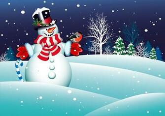 Cute Snowman Gallery Wallpaper Walops