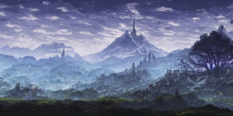 Prompthunt Landscape Medieval Claymore Anime Background World