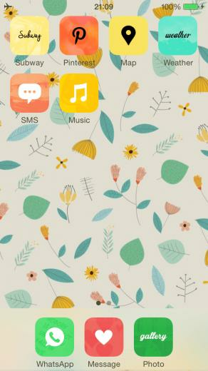 Small Flowers Pattern Beautiful Wallpaper Viber