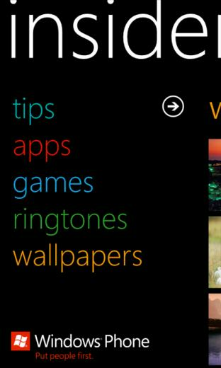 Insider App For Windows Phone