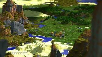 Minecraft Plains Village UHD Wallpaper By Minecraftphotography On