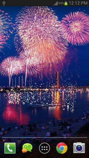 Fireworks Live Wallpaper V1 Full Apk Iberita Unik