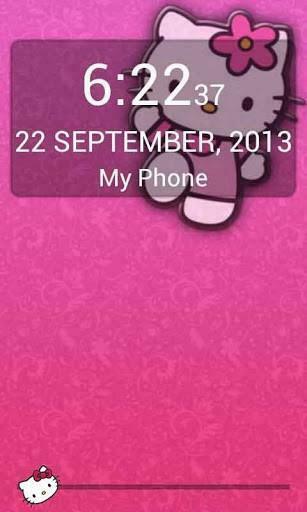 Hello Kitty Lockscreen App Para Android