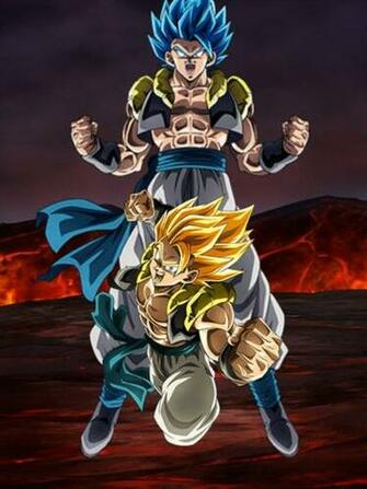 R Naldo On Wallpaper Gogeta Blue And Broly