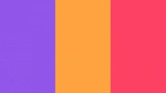 Neon Orange Color Background Solid Col