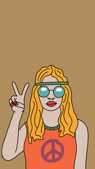 70s Retro Aesthetic Wallpaper