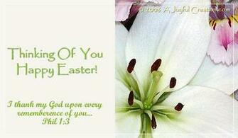 Easter Thinking Of You Ecard