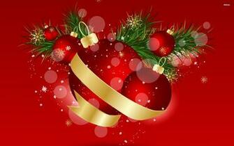 Christmas Ornaments Wallpaper Holiday