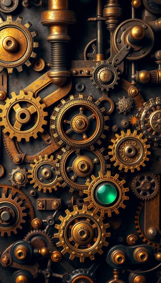 Steampunk Phone Wallpaper