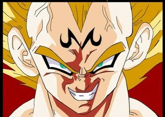 Majin Vegeta Coloured By Rerohan