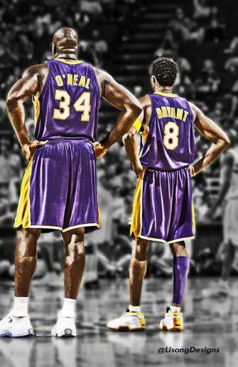 Shaq And Kobe By Lisong24kobe
