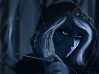 Wallpaper Traxex Drow Ranger Dota Standard