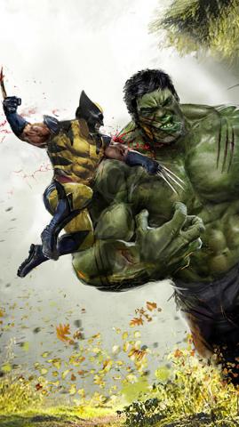Wolverine Vs Hulk Marvel Comics 4k Wallpaper