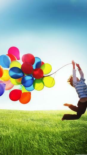 Balloons Stock Lock Screen Android Wallpaper