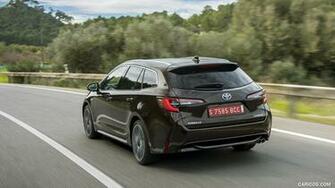 Toyota Corolla Touring Sports 0l Brown Eu Spec Rear