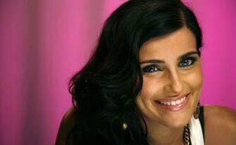 Nelly Furtado Smile Widescreen Wallpaper