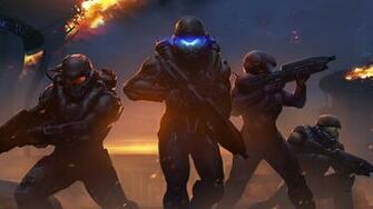 Shooter Action Fighting Scifi Warrior Guardians Halo