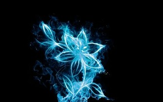 Blue Flame Wallpaper HD Base