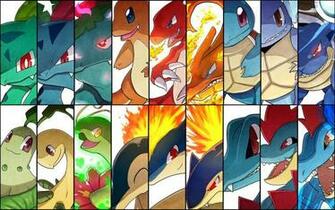 Pokemon Starters Wallpaper