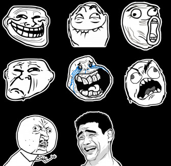 Internet Meme Faces Compilation Wallpaper