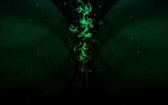 Neon Green Dreamare Black Gradient