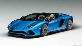 Lamborghini Aventador S Roadster Front Three Quarter HD