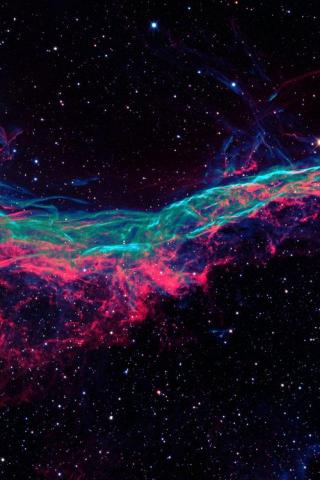 Space Electro Stars iPhone Wallpaper iPhone8wallpaper